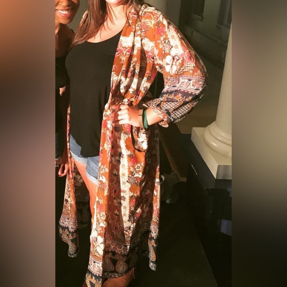 Sheer cardigan